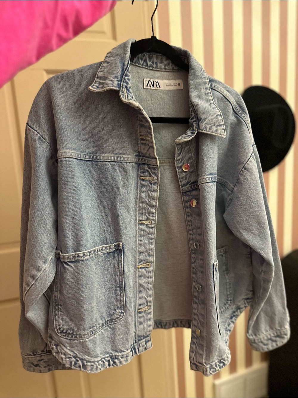 ZARA Light Blue Denim Jacket Z1975